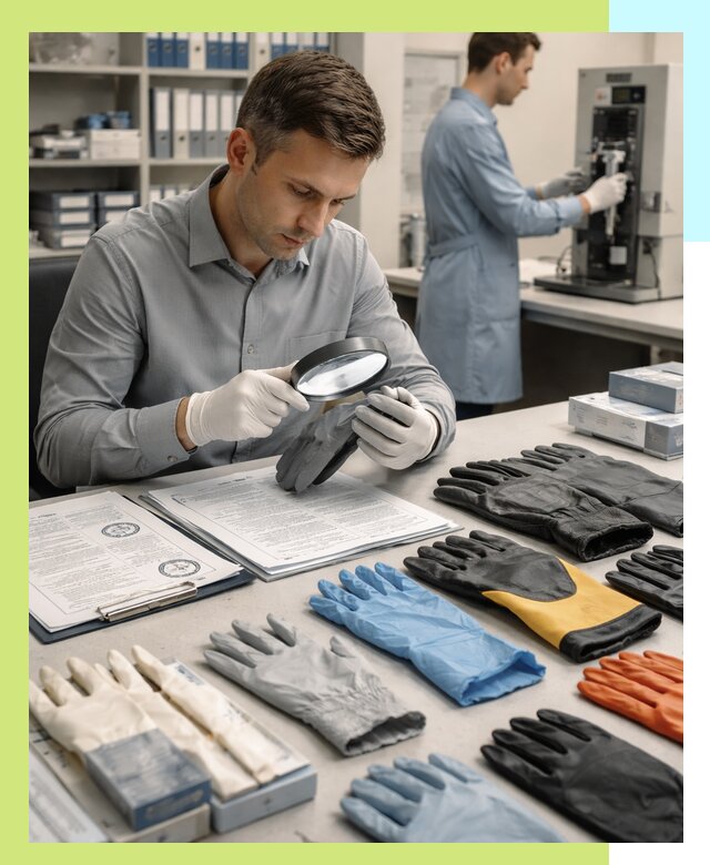 Сертификация перчаток и средств защиты продукции в Ревде