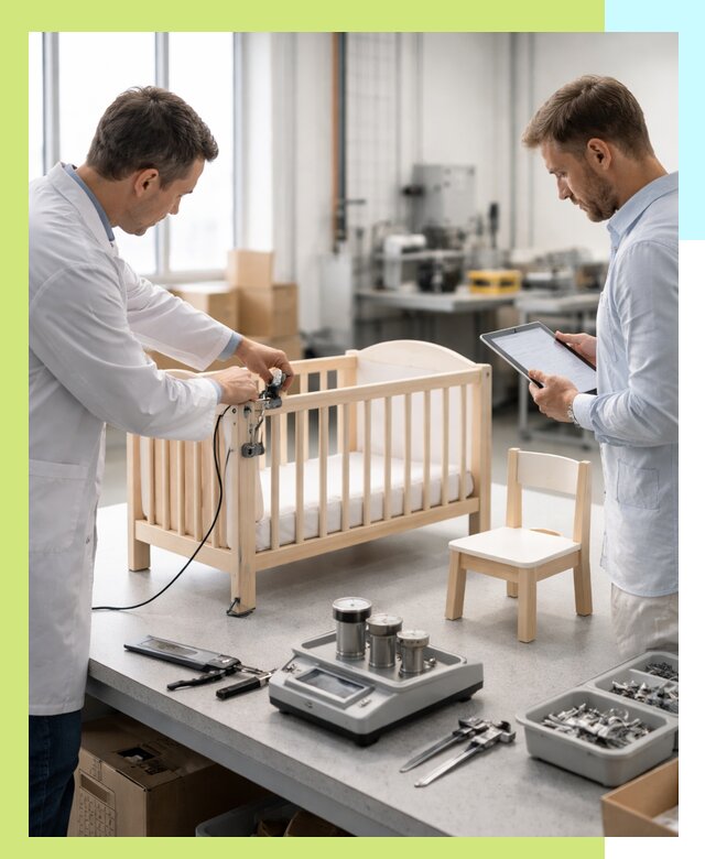 Сертификация детской мебели и проверка безопасности в Ревде