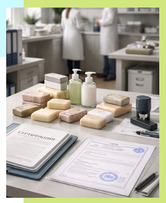 Сертификация мыла и сертификат на мыло в Ревде от 12695 | Алешин-Рвд