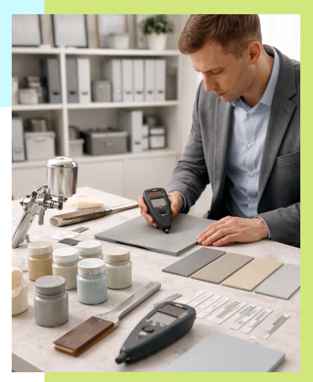 Сертификация краски в Ревде от 26448 р. | Алешин-Рвд центр