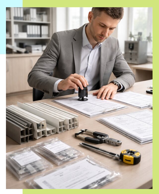 Сертификация ПВХ продукции в Ревде от 8992 р., Алешин-Рвд