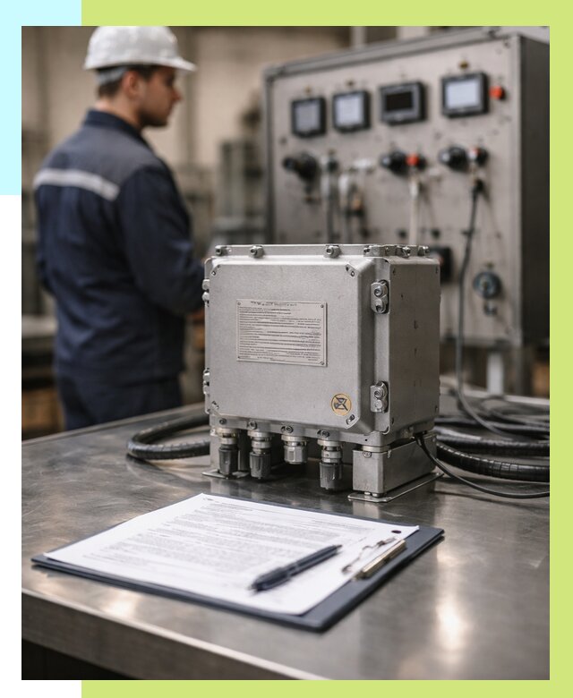 Сертификация взрывозащищенного оборудования в Ревде от 37027 р. | Алешин-Рвд