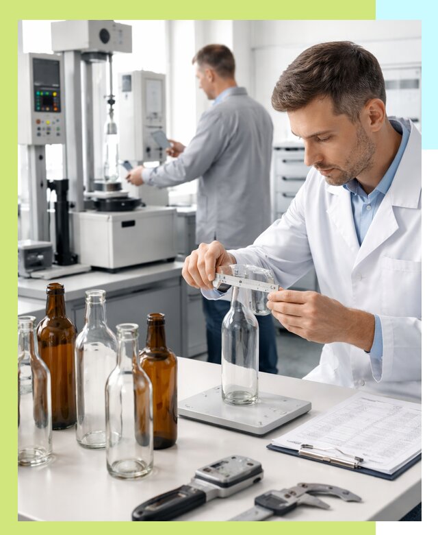 Сертификация стеклянных бутылок и сопутствующей упаковки в Ревде