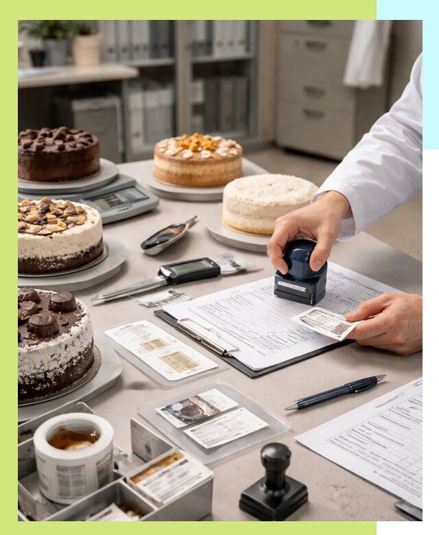 Сертификация тортов и кондитерских изделий в Ревде