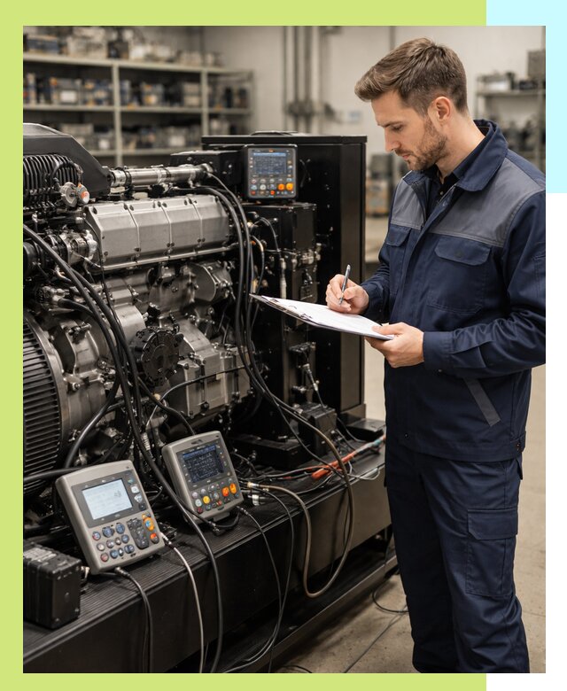 Сертификация дизельных генераторов и их оборудования в Ревде