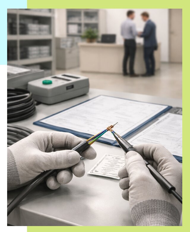 Сертификация провода в Ревде от 19042 р. в Алешин-Рвд