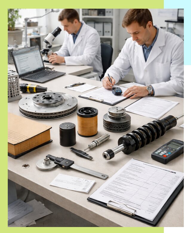 Сертификация автозапчастей и комплектующих в Ревде по ГОСТ