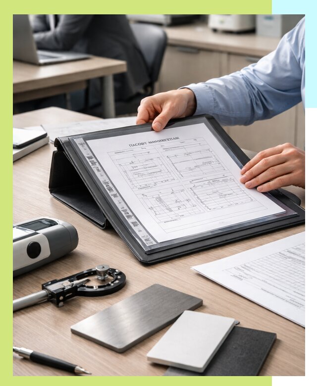 Оформление паспорта материала для продукции в Ревде