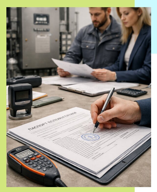 Оформление паспорта эксплуатации оборудования в Ревде