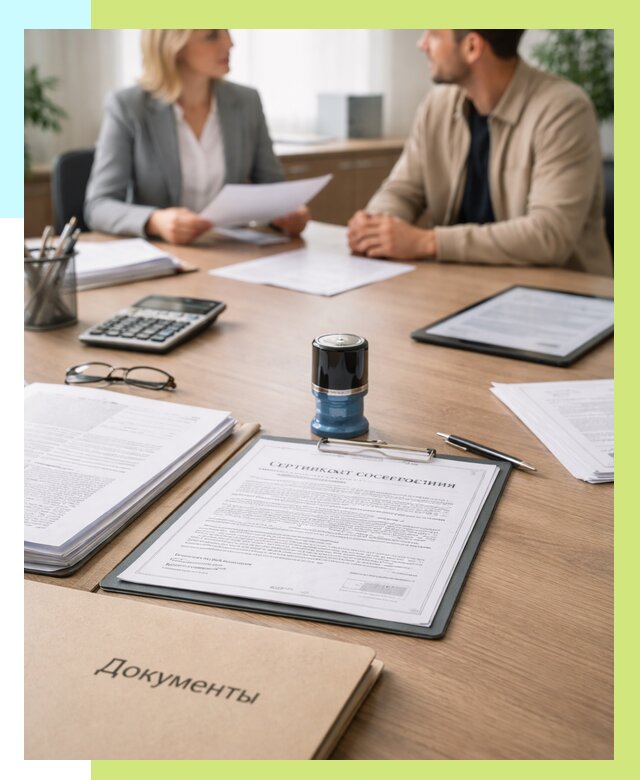 Сертификат соответствия на продукцию в Ревде от 15869 р.|Алешин-Рвд