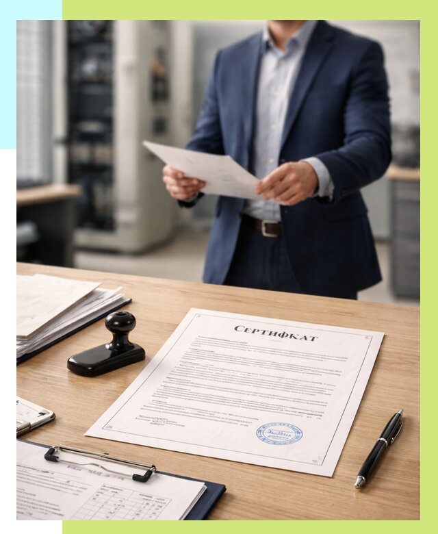 Сертификат на оборудование в Ревде от 15869 р. | Алешин-Рвд