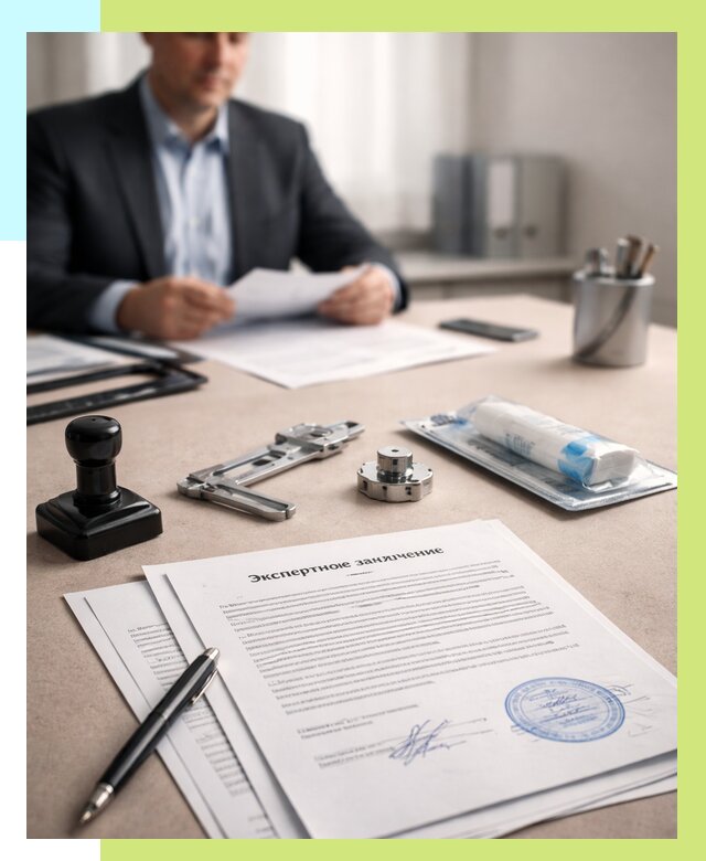 Экспертное заключение на продукцию в Ревде от 8992 р. | Алешин-Рвд