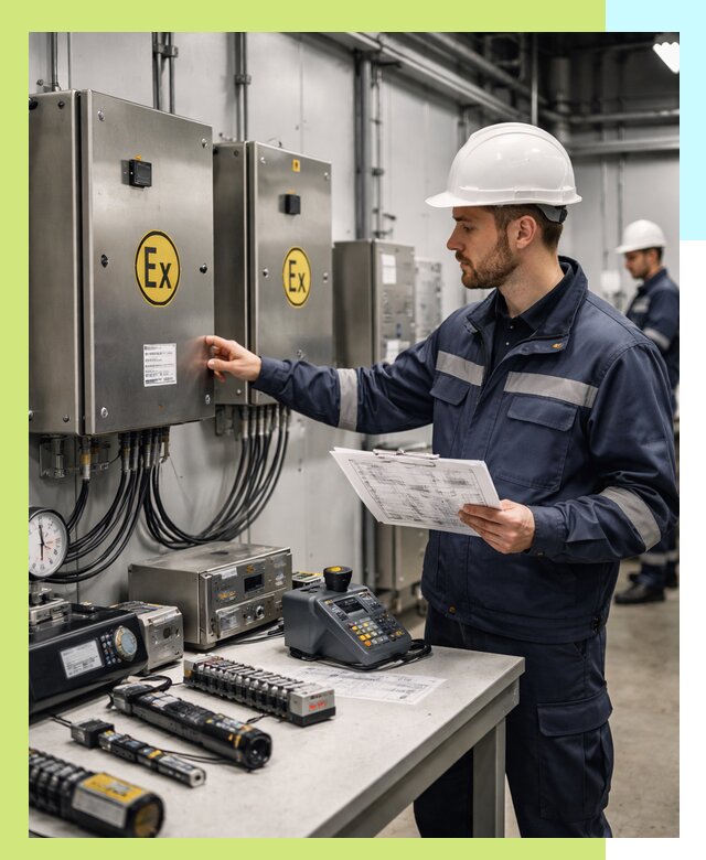 Сертификат взрывозащиты промышленного оборудования в Ревде