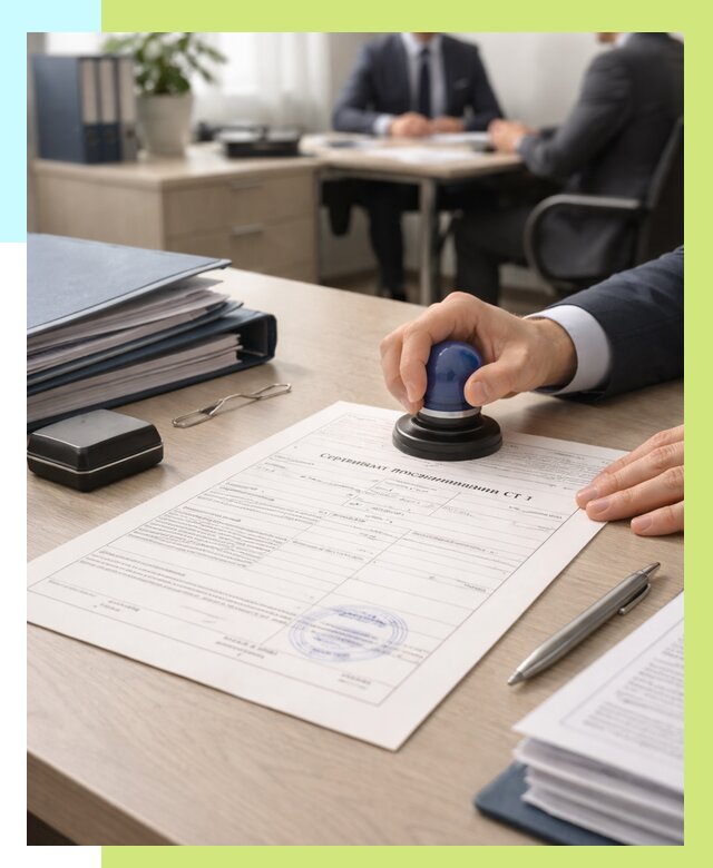 Сертификат происхождения СТ 1 в Ревде от 4761 р. | Алешин-Рвд