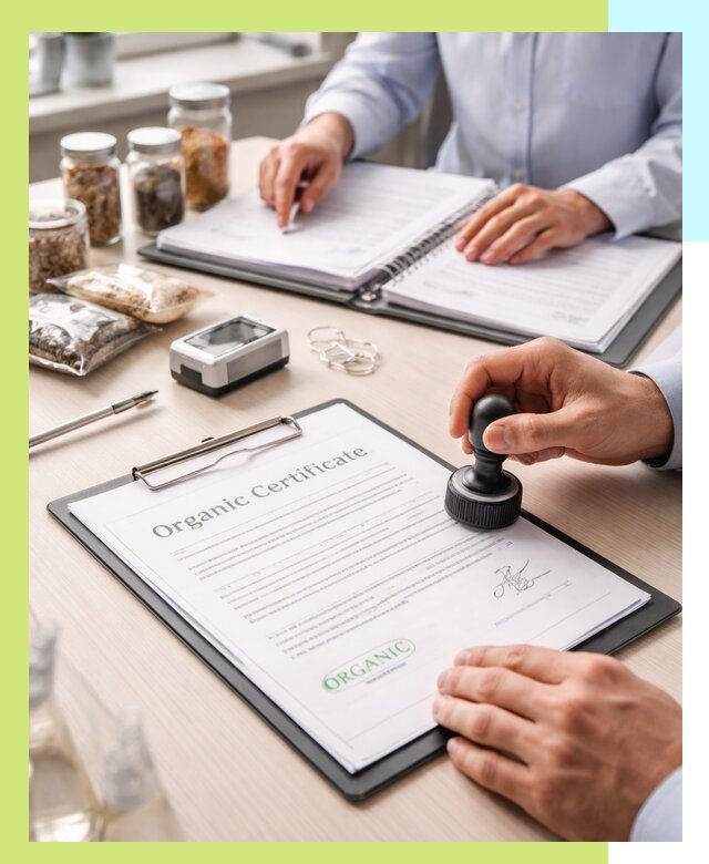 Получение органик сертификата для продукции в Ревде