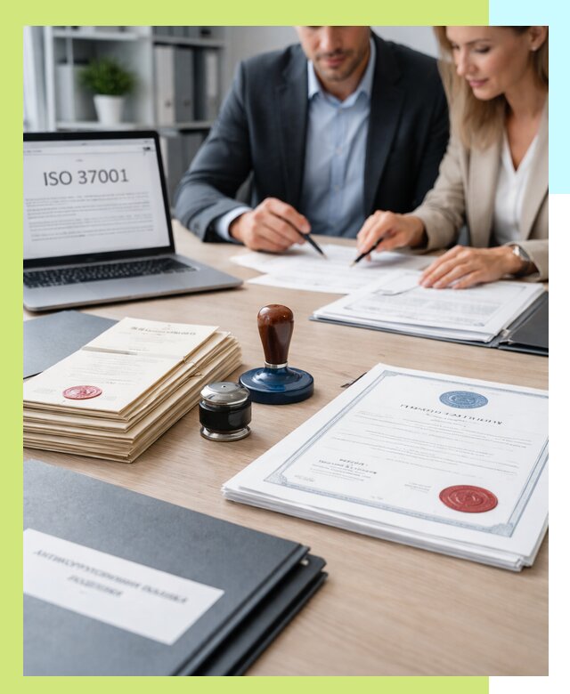 Получение сертификата ISO 37001 по системе борьбы с коррупцией в Ревде